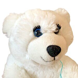 White Polar Bear Plush ABC Bakers Girl Scouts Lead the Change 2014-15